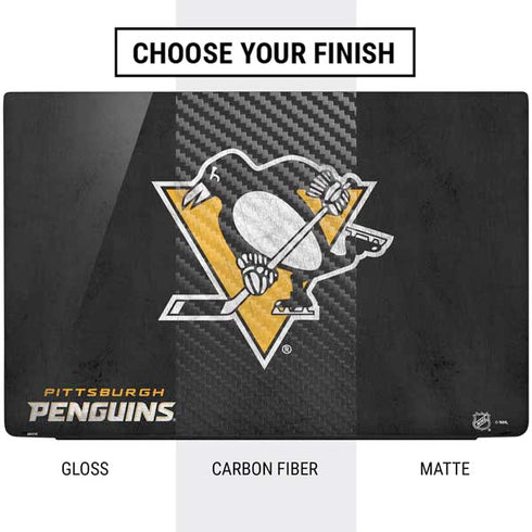 NHL Pittsburgh Penguins Distressed Dell Vostro Skin